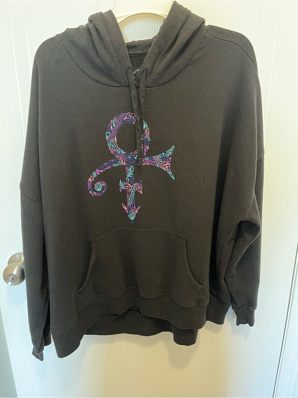 PRINCE 💜 Women's Hoodie with “The Symbol” Embroidered